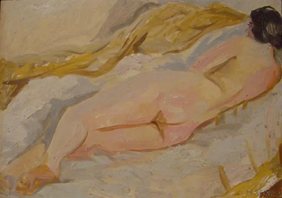 Desnudo de Hernando Viñes
